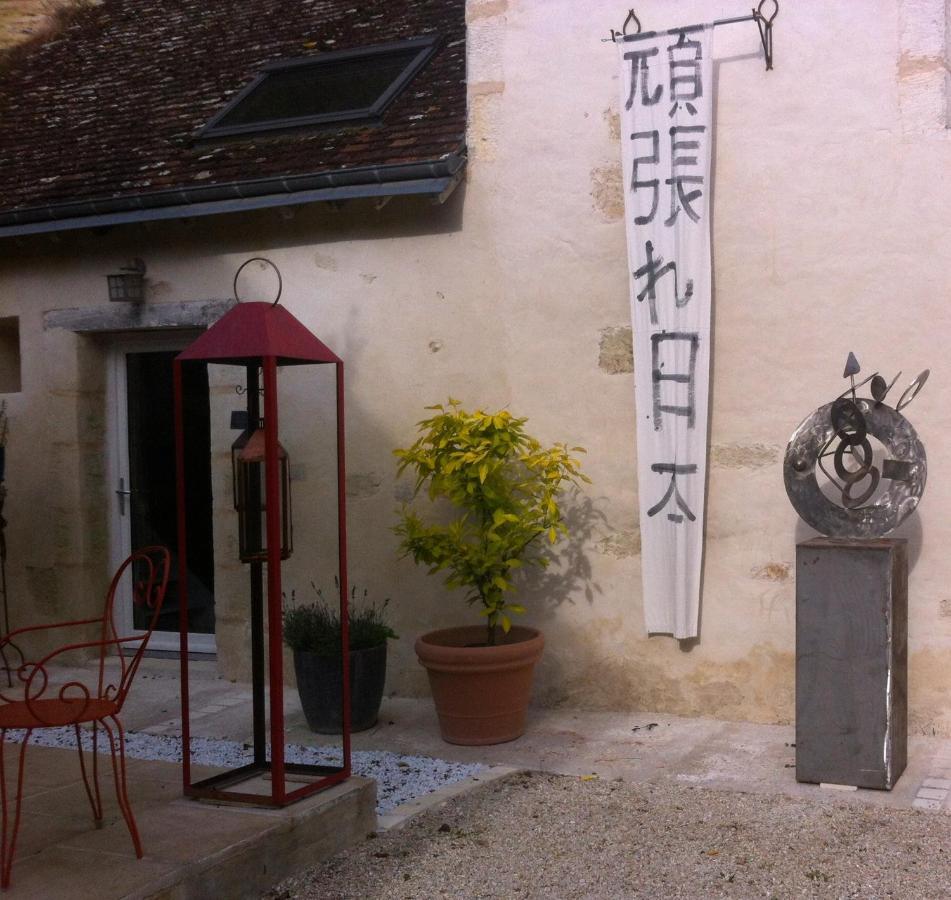 Troglodyte Loft Bed & Breakfast Thoré-la-Rochette Exterior foto